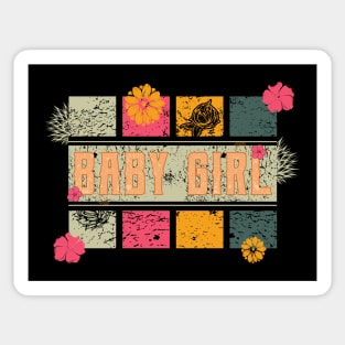 80s // Name // baby girl // Retro Style Sticker